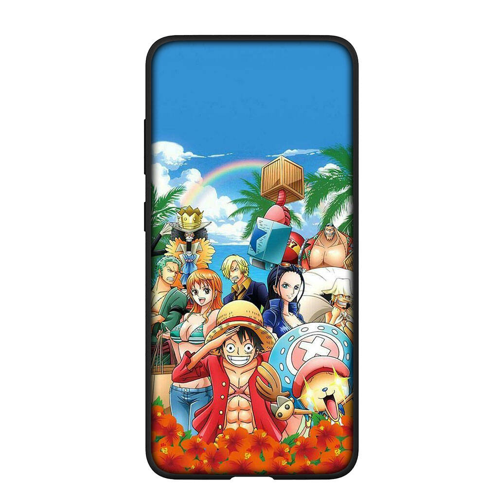 Phone Case for iPhone 17 15 16 Plus Redmi Note 14 12 11 13 Pro Max Huawei P30 P20 Lite Y9 OPPO A60 A40 A80 A18 A16 Poster Luffy Gear 5 One Piece Cover