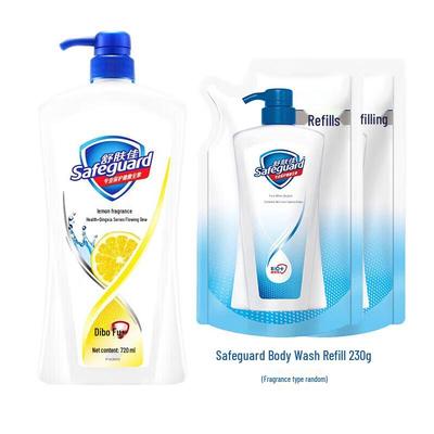 Safeguard Healthy Refreshing Body Wash Lemon Scent with Refills