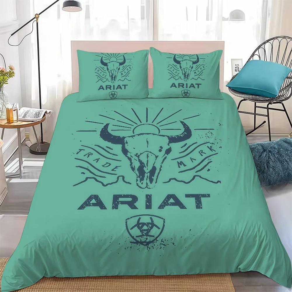 Fashion Western Cowboy A-Ariat Duvet Cover Set adult Bedding Set Bedroom Decoration 2/3piece set Single Double Large Sizes Gift