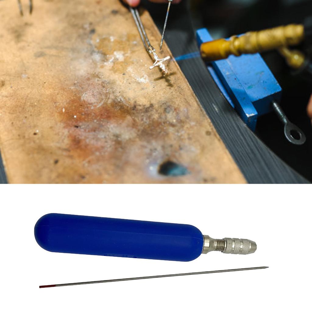 Fashionable Jewelry Spots Welding Needle Handle for Gold Silver Brass Soldering Iron Welders Machine Accessories