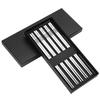 Ruhan 304 Stainless Steel Anti-Slip Heat-Insulated Chopsticks