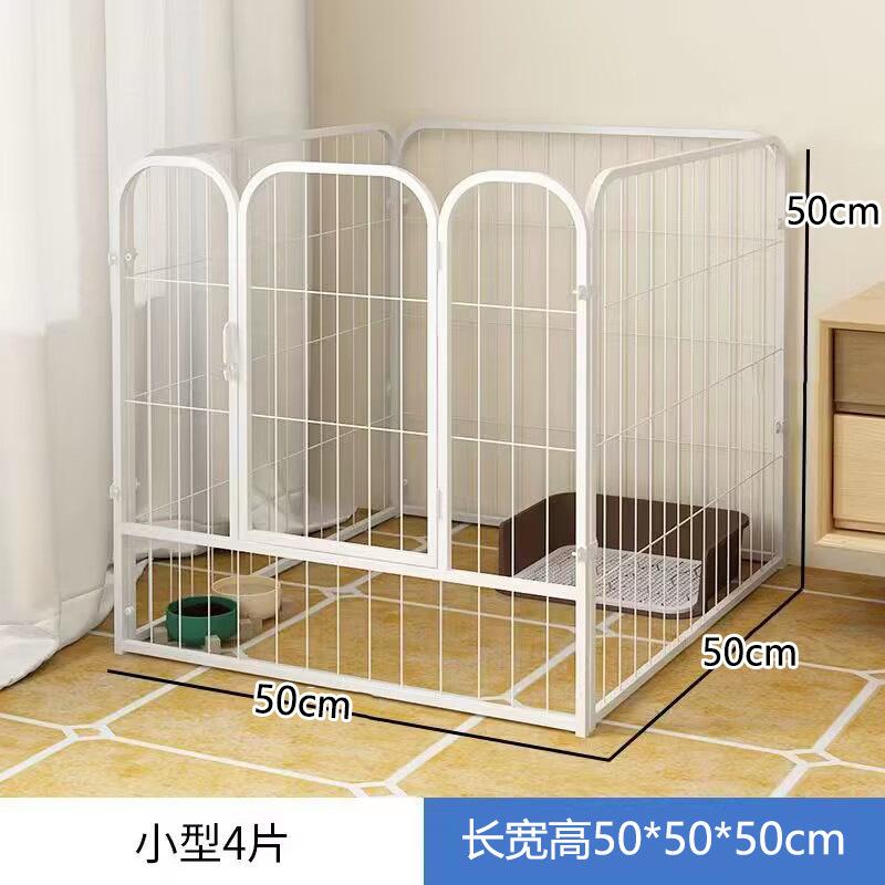 Recinto Gioco per Animali da Interno per Cani Piccoli Medi Casa Portatile per Cuccioli con Porta Gabbia in Metallo Ferro per Teddy Barriera Domestica Recinto per Cani