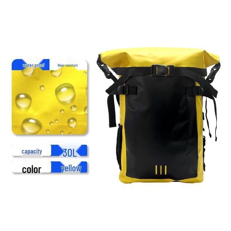 Waterproof Backpack for Outdoor Rafting, Trekking, and Diving - Large Capacity Mountaineering Bag