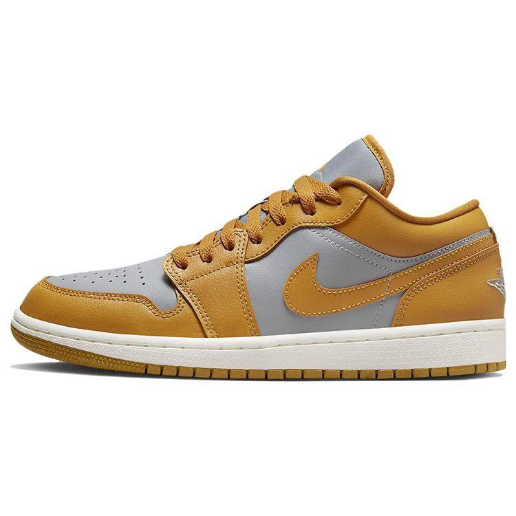

Женские кроссовки Air Jordan 1 Low Chutney Желтый цементно-серый парус DC0774-020 38