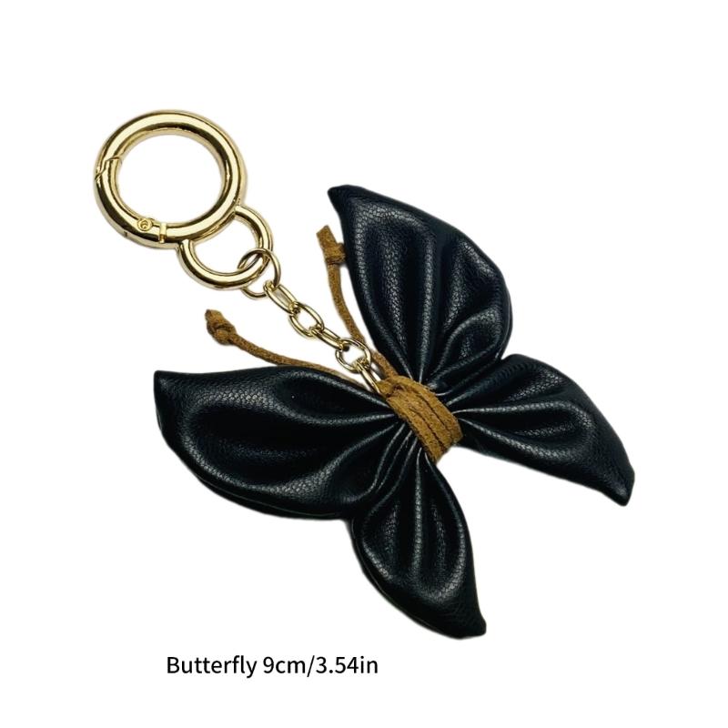 Stylish Butterfly Pendant Keyring Lovely Phonechain Key Chain Decoration Jewelry