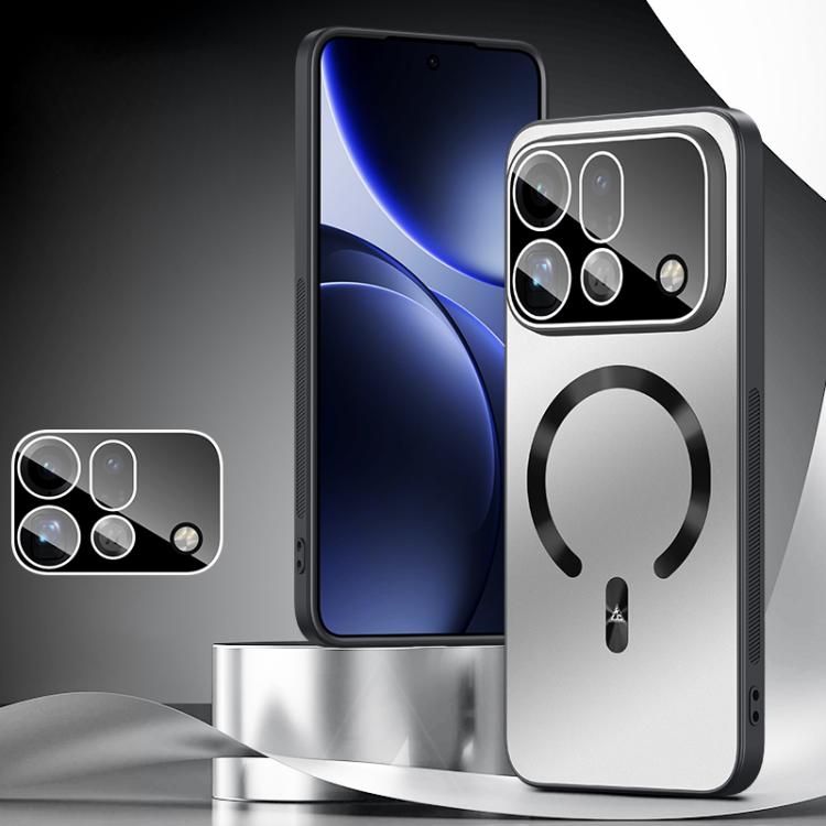 Eis-Stil Magnetische Explosionsgeschützte Linsenfolie Integrierte PC Stoßfeste Handyhülle Für OPPO Reno16 Pro 5G Global