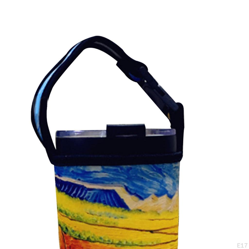 Bottle Carrier Holder Sleeve Insulated Tumbler Case pouch guard