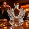 Empty Whiskey Bottles Household Wine Decanter Decorative Motorcycle Engine Shape Alcohol Container for Dining Room Display