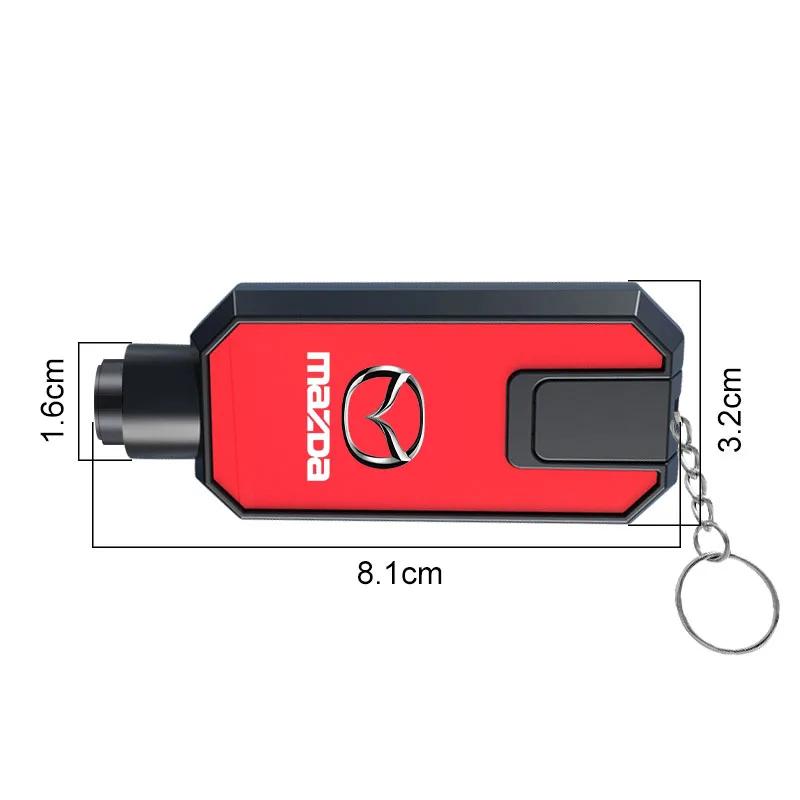 2025 Hot 3in1 Car Safety Car Multi-function Window Breaking Tool Escape Broken for Mazda CX8 CX9 CX30 3 CX3 CX4 CX5 CX7 RX7Axela