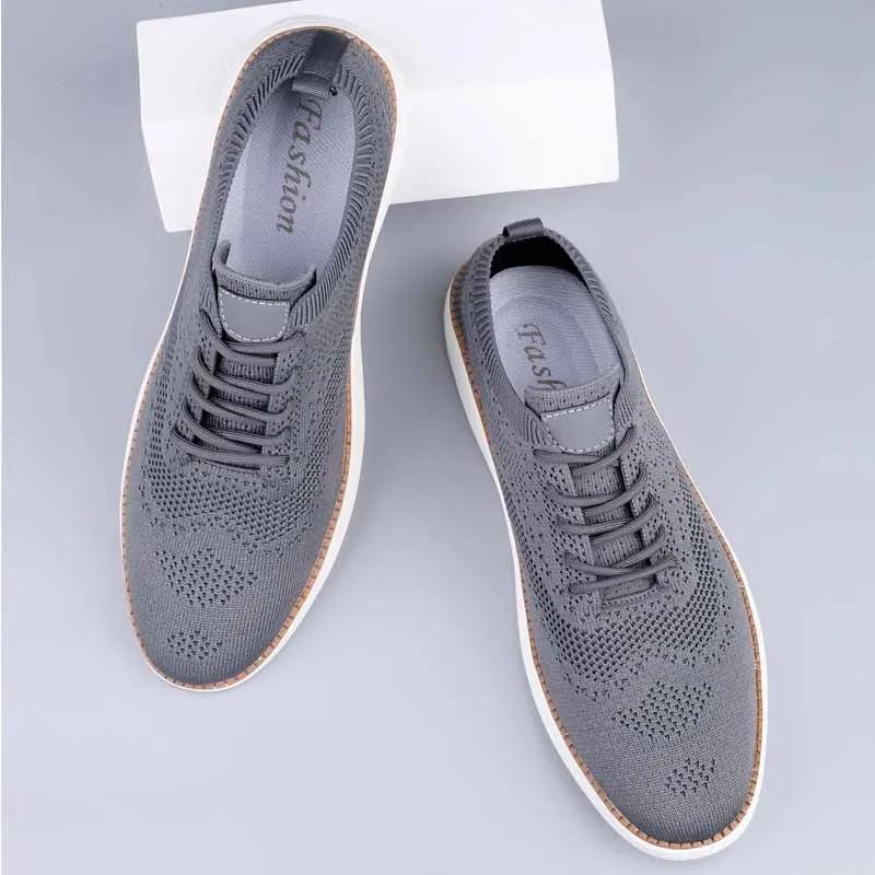 Fashion 2024 Summer New Breathable Mesh Shoes Hollow Knitted Casual Shoes for Men’s Fashionable Versatile Men's Hiking Running Shoes