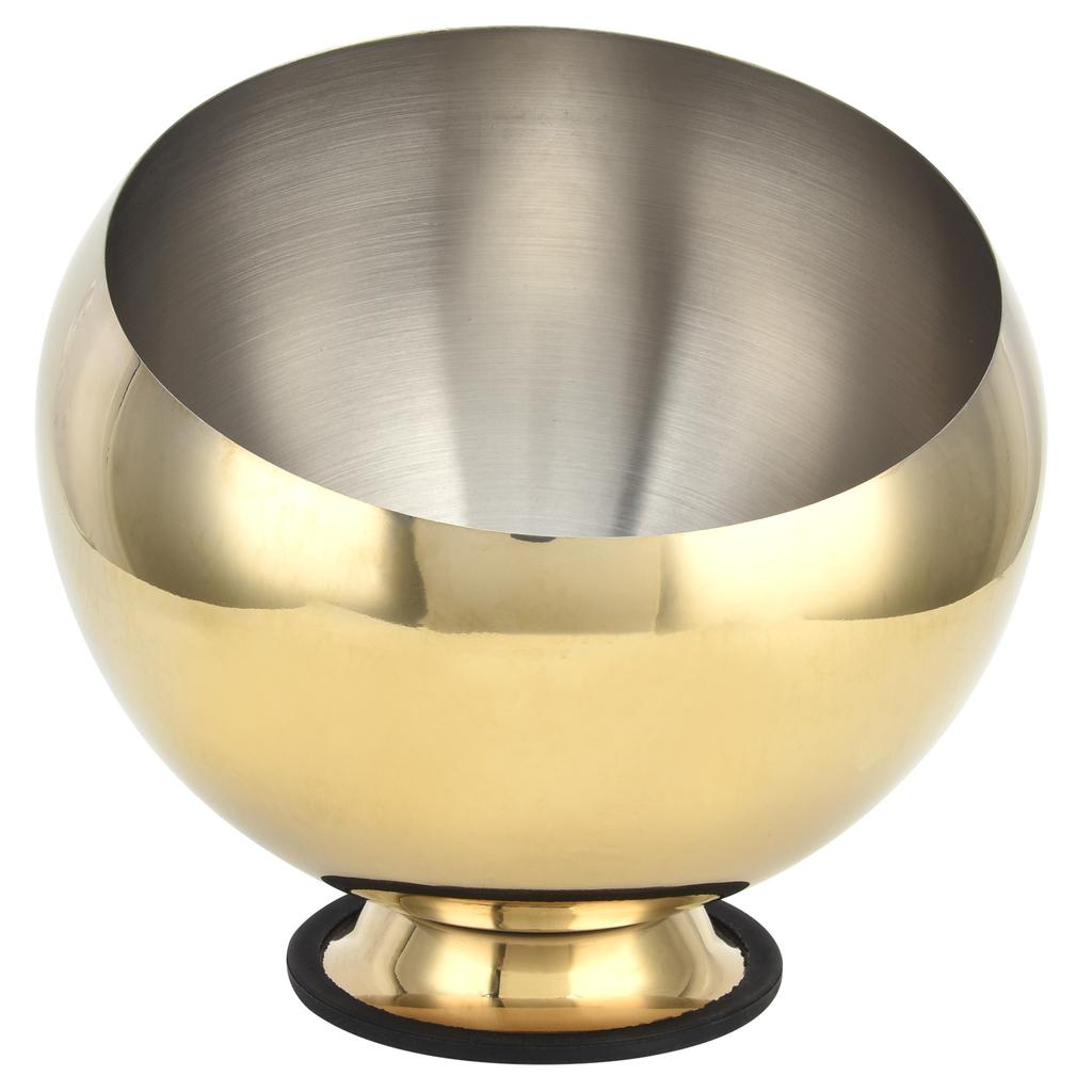 Edelstahl Würzzschüssel Hot Pot Restaurant Würzzschüssel Scharfer Hot Sauce Topf mit Sockel L