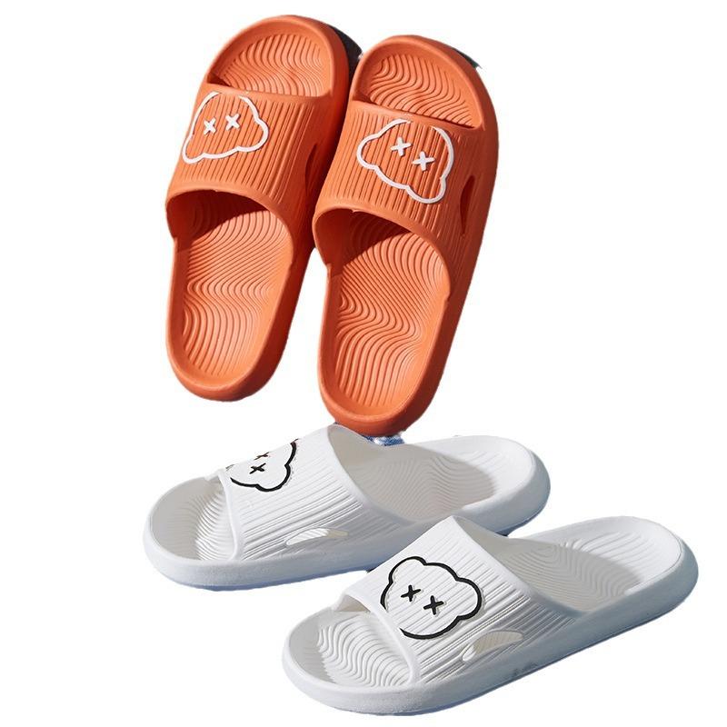 Hausschuhe Damen Sommer weiche Sohle rutschfest Zuhause Indoor Haushalt Badezimmer Hotel Bad kühlende Hausschuhe Herren Außenschuhe