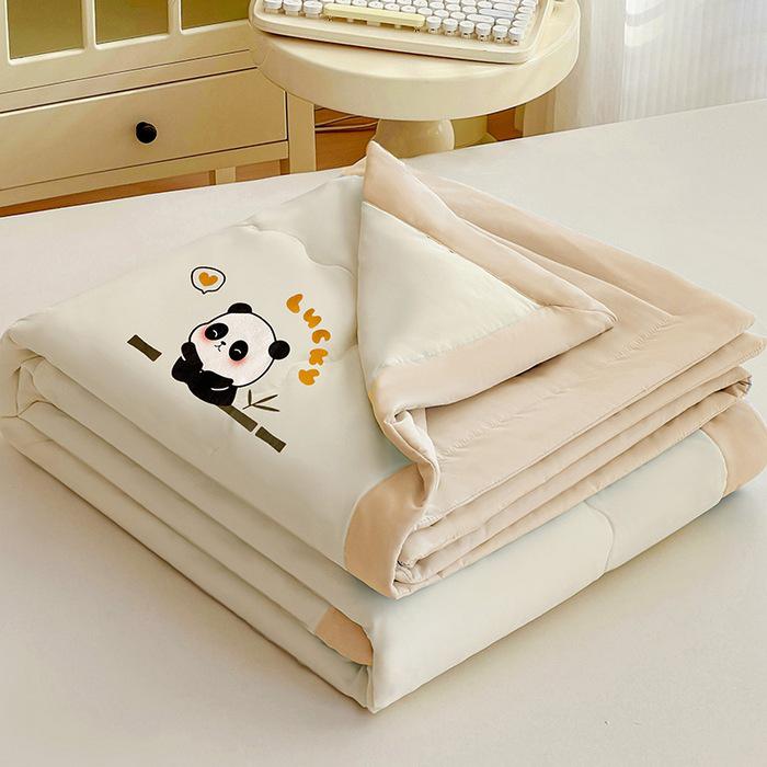Class A Cotton Summer Quilt for Mother & Baby - Lightweight, Thin, Machine Washable, Perfect for Air Conditioning or Children