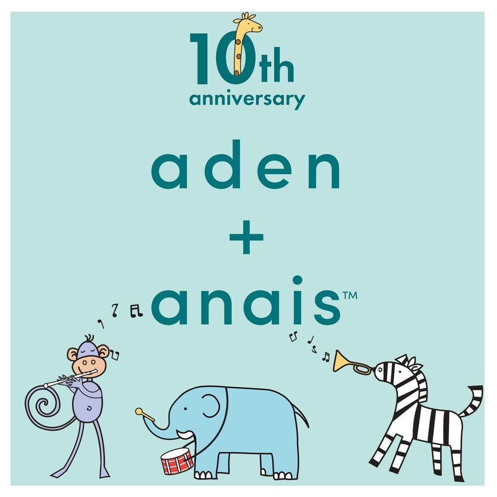 Aden anais Set Scutece Muslin Japonez din Bumbac pentru Gaze pentru Noapte Confortabil și Reflex Moro Perfect ca Cadou pentru Bebeluș + (Produs Autentic) 1 bucata