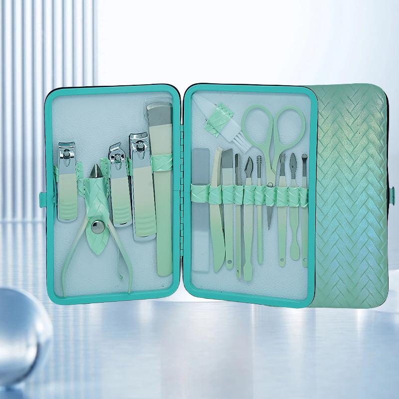 Fashion, High-end Stainless Steel Manicure Pedicure To Exfoliation, Full Set of Beauty and Manicure Tools
