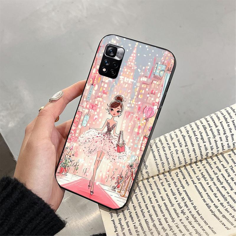 

Lovely Girl Funda Phone Case For Xiaomi Redmi note 14 Pro 14 13 12 11 10 Pro 14S 12S 11S Redmi 14C 13C 10 Redmi Note 13 Pro 5G