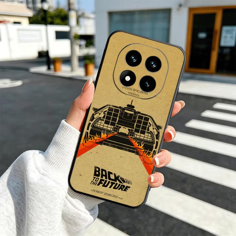 Back To The Future Soft Phone Case for Xiaomi Redmi Note 12 13 14 15 Pro Plus 11 12S 11S 11T 10 4G Black Cover Back Shell