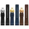 Weiches Gummi-Uhrenarmband Für Cartier Sandoz Santos 100 Silikon Herren Damen Uhrenarmband 20mm 23mm Edelstahl-Schnalle Zubehör
