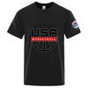 2026 Usa Basketball Jerseys National Team Summer Regular Shortsleeved Shirt Niche Premium Breathable Sweating Tops
