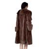 Autumn and Winter Women's Extended Toka Imitation Fur Suit Collar Coat Coat Made of Fur Imitation Fur Coat