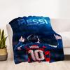 1pc Messi Number10 Outdoor Blanket Lightweight Flannel, Soft & Warm, All-Season Use for Sofa, Outdoor, Camping, Living Room, Office079