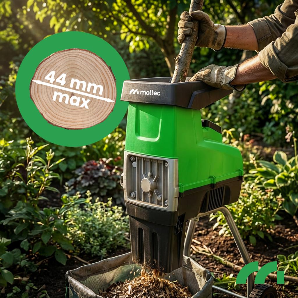Rozdrabniacz do gałęzi Maltec Mastershred 3500W