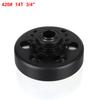 10T 11T 12T 13T 14T 15T 16T 18T Zubů 35/219/420/428# Řetěz 5/8" 3/4" 20mm 1" Vrtání Odstředivá Spojka Pro Fun GO Motokáru Minibike