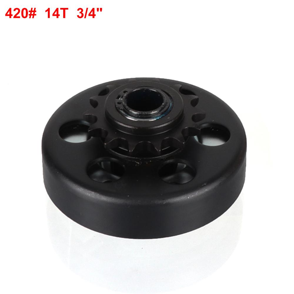 10T 11T 12T 13T 14T 15T 16T 18T Zubů 35/219/420/428# Řetěz 5/8" 3/4" 20mm 1" Vrtání Odstředivá Spojka Pro Fun GO Motokáru Minibike