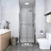 VidaXL Transparent ESG Shower Door 71x190 Cm 148778