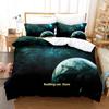 Set Letto Pianeti Singolo Gemello Matrimoniale Queen King Size Set Letto Adulto Bambino Camera da Letto Set Copripiumino universo spazio esterno Letto