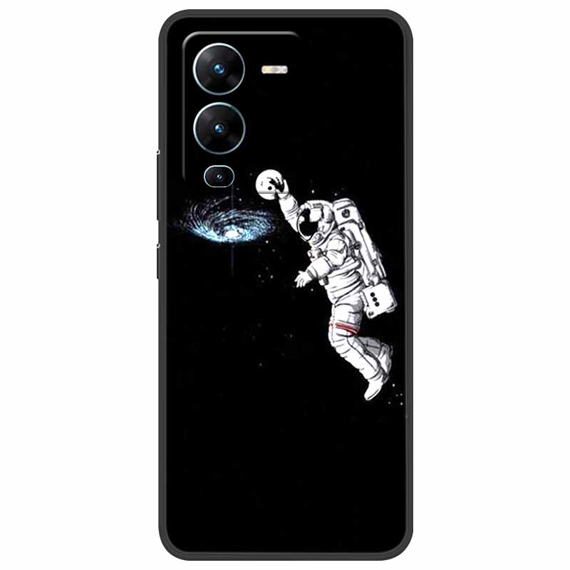 

Для vivo V25 Pro Чохол V2158 М який Силіконовий TPU Чохол для Телефону Для vivo V25 Pro 5G Чохол Ударостійкий Capa V 25 Pro V25Pro Coque Крутий For vivo V25 Pro