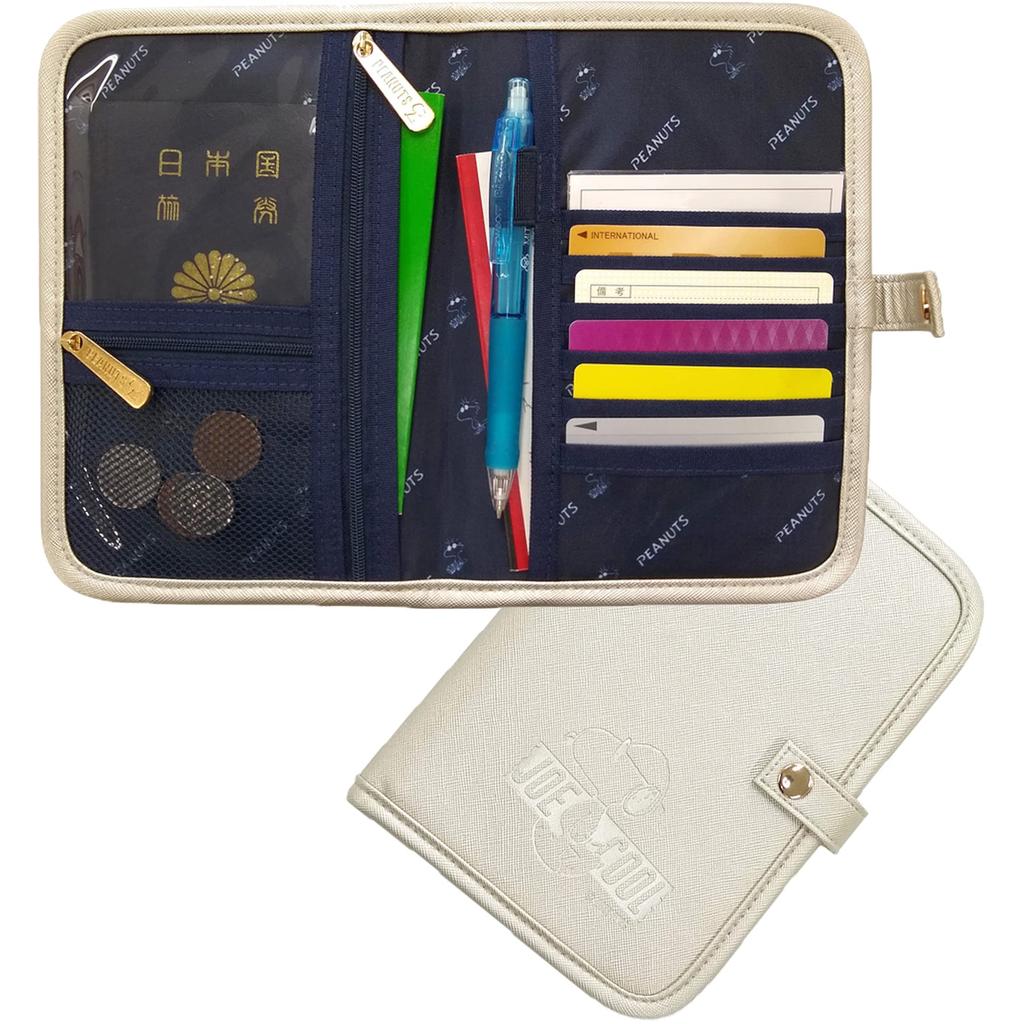 VANGUARD SNOOPY Étui Multiple Taille A6 Pochette d'Hôpital pour Carnet de Santé Mère-Enfant Voyage à l'Étranger Étui Passeport Livret Carte Argent Personnage Mignon