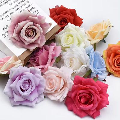 Artificial Flower Silk Rose Wedding Wreath Arch Festival Home Room Outdoor Decor Wreath Diy Gift Candy Box Scrapbook Onaments