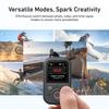 60M Bluetooth Remote Control For DJI OSMO Action 6 / 5Pro / Action 4/OSMO 360 Camera Accessories With Wrist Strap Screen Display