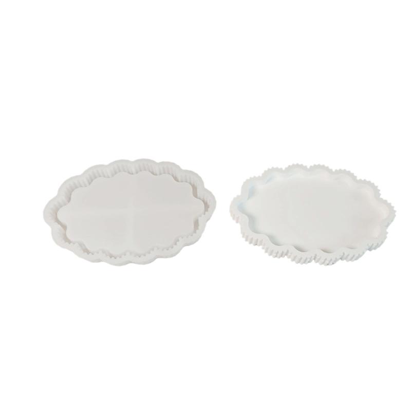 Unique Silicone Mold Party Serving Tray Mold Cloud Shape Plate Moulds Silicone Texture Suitable for Home Decoration 1