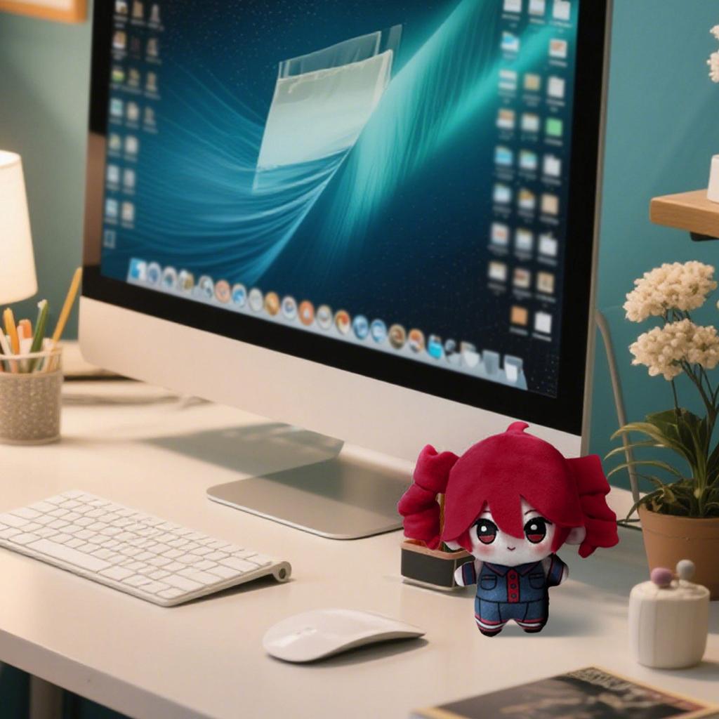 Bluestacks Plüschtiere Rollenspiel Plüschpuppe Kissen 4 Zoll Vorbestellung Dekorationen Geburtstagsgeschenk Fan Niedlich