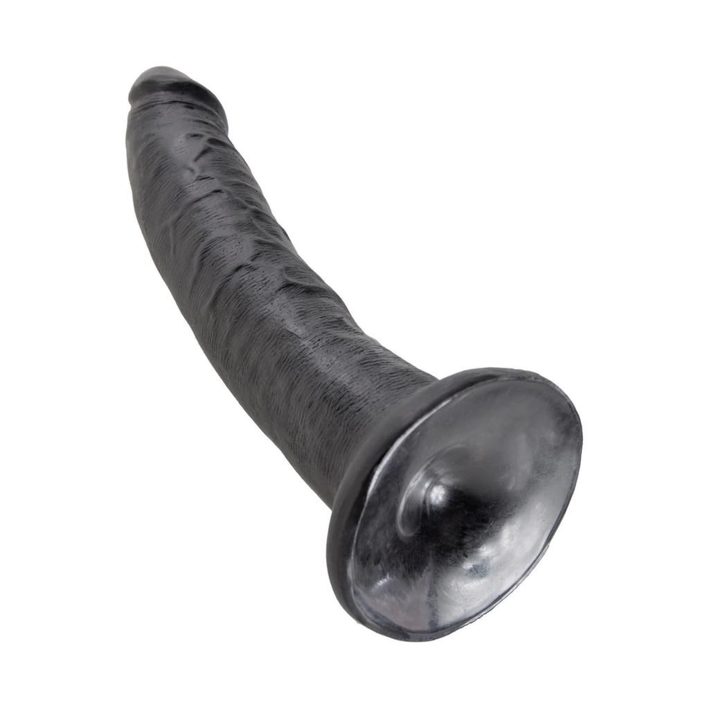 Penis Dildo - King Cock 7 Inch Black