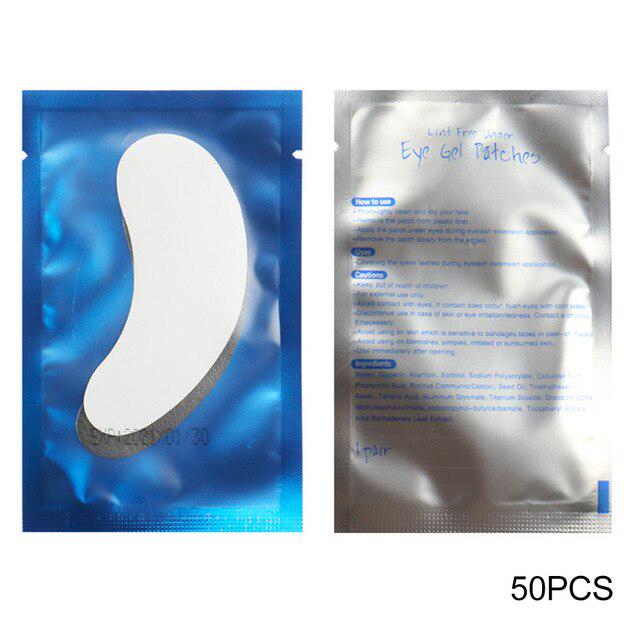 Eye Pads Eyelash Extension Under Eye Pads Lint Free Patches for Eyelashes Extensions Paper Patches