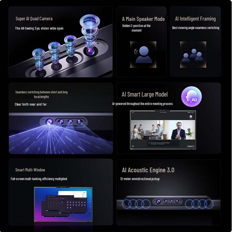 Haoli M7AI Series AI Video Conferencing Interactive Flat Panel (CN version)