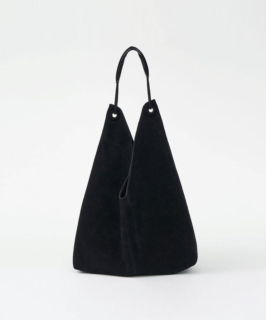 Therye Suede Hobo Bag (Black)