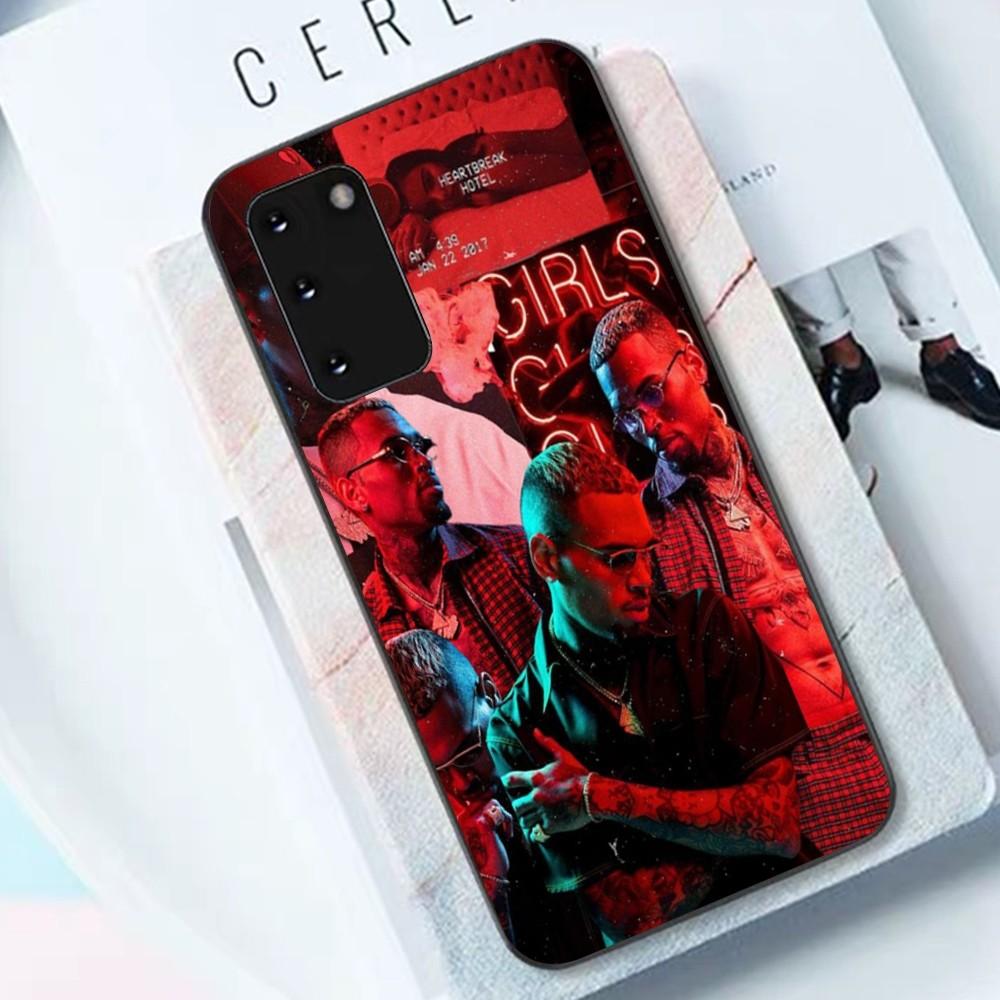 Chris Brown Phone Case For Samsung S 9 10 20 21 22 23 30 23 24 Plus Lite Ultra FE S10lite Fundas
