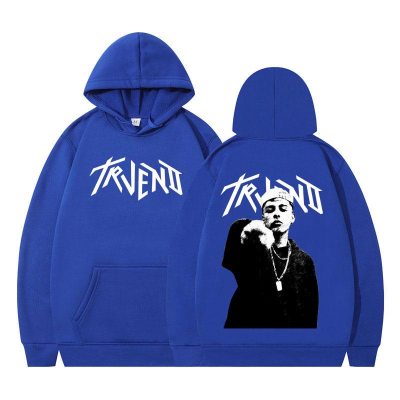 Rapper Trueno Album Tour Punk Hoodie Fashion Men's Women Sweatshirts Long-sleeved Casual Oversized Pullover