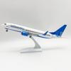 1/240 Scale 30cm Diecast Resin Airplane B737 Russia Victory Airways Model with Landing Gear Finished Pobeda Plane Model