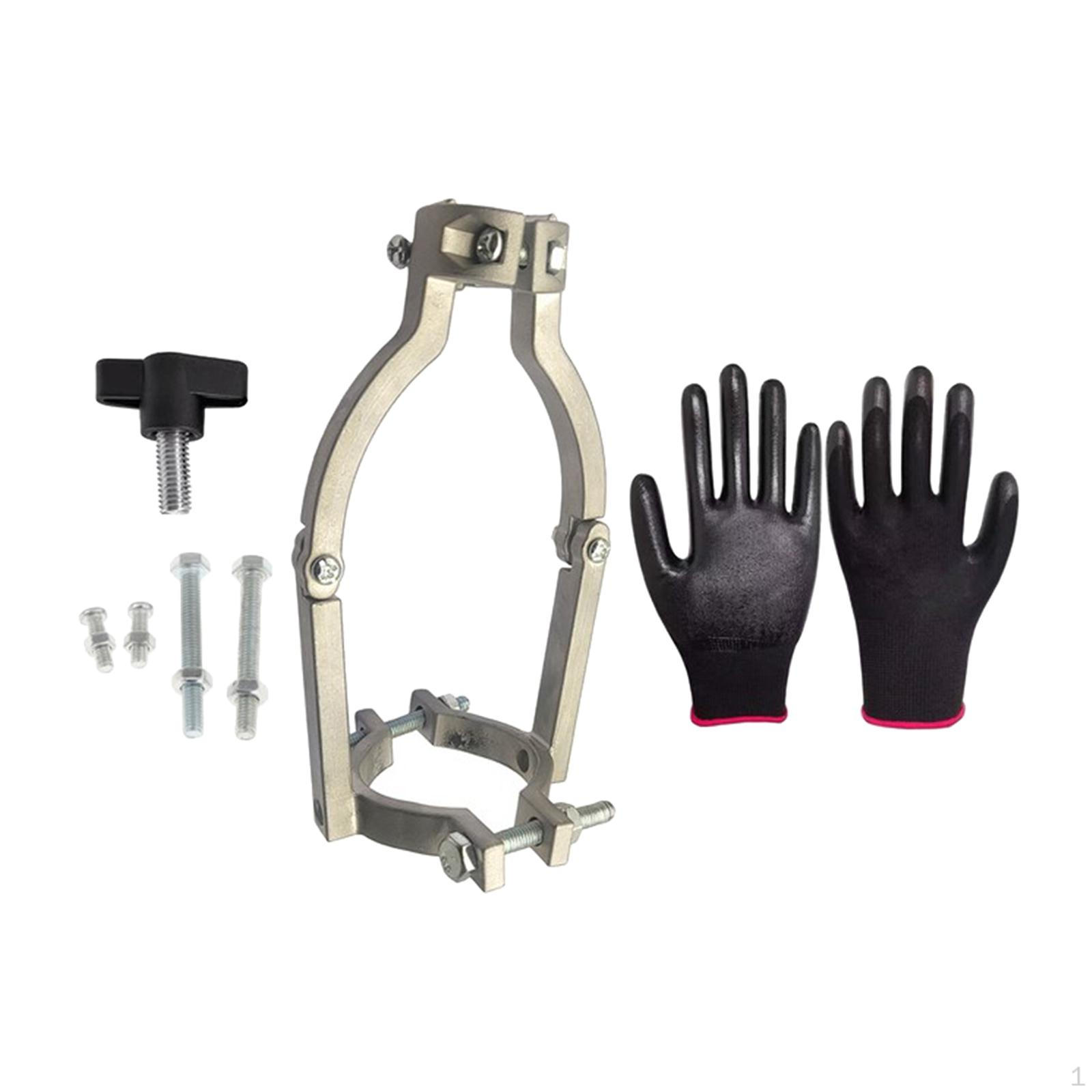 Adaptateur Foret à Trou Carré Perfk - Pour Perceuse établi - Diamètre Serrage 38-55mm