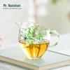Mr. Nanshan Kung Fu Tea Decal Glass Fair Cup