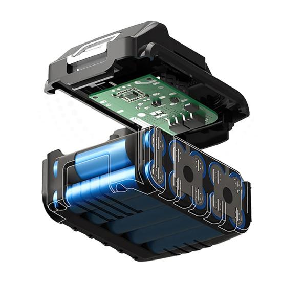 Elektrický rázový utahovák Akumulátorový 3v1 Bezkomutátorový Rychlonabíječka 406 ft-lbs Točivý moment Automobilová údržba Rázový utahovák