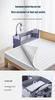 Adjustable Folding Baby Crib - Multi-functional Bedside Sleeper & Newborn Play Area