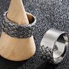 Vintage Wedding Rings For Man Women 316l Stainless Steel Male Ring Finger Jewelry Charm Party Birthday Gift Waterproof