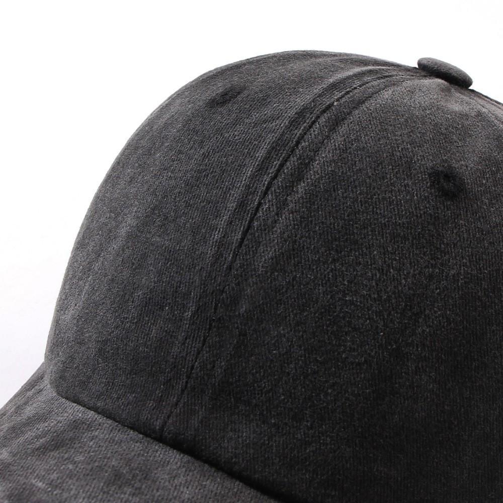 Dog print hat fashion style washed hat DAD hat