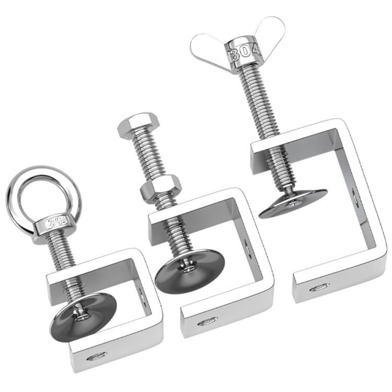 Galvanized Carbon Steel Tiger Clamp Multiple Shapes Open Height 20-130Mm Thickened Material Fixed Fixture Clamping Device